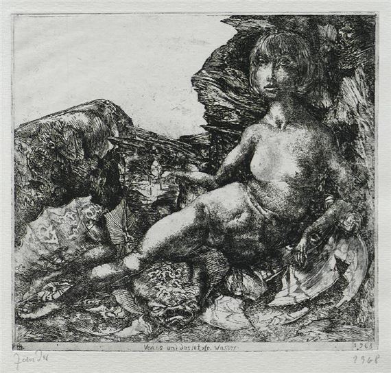 Venus und das letzte Wasser by Heinz Zander, 1968