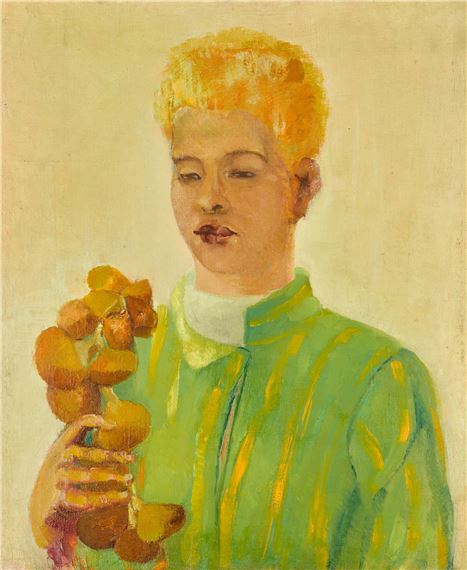 Boy with a String of Onions by Konstantin Rozhdestvensky