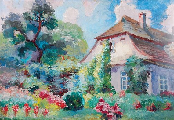 Dwór w Glanowie by Stanislaw Dabrowski