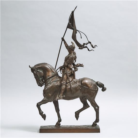 Emmanuel Frémiet | JOAN OF ARC | MutualArt