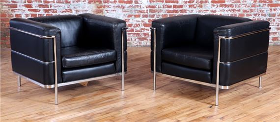 Two works: Lounge chair (2) by Jack Cartwright, circa 1970