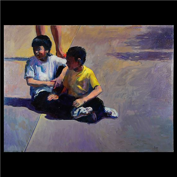 Kent Rupp | Two Kids (2004) | MutualArt