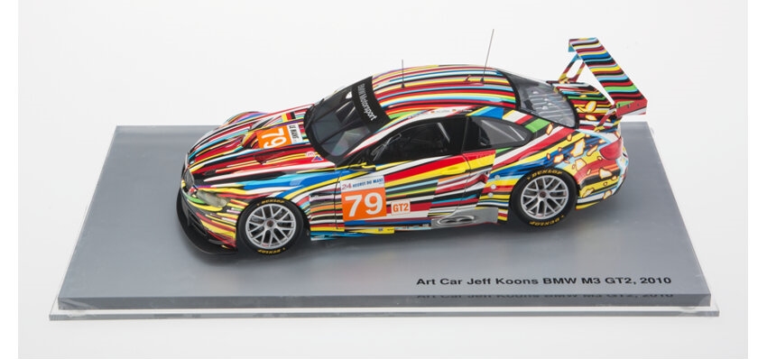 Jeff Koons | 1:18 Minichamps BMW M3 GT 2 Art Car (2012) | MutualArt