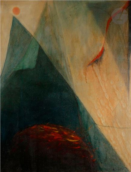 Lever by Hussein Shahadat, 1990