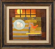 L’oiseau en cage by Jean Oosterlynck