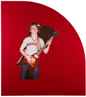 Crimson Fulcrum - Steven Shearer