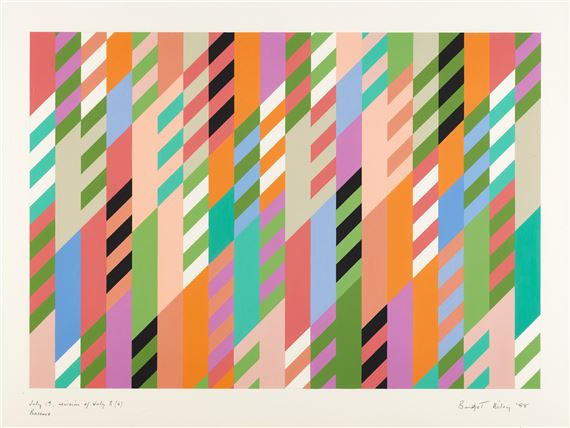 Bridget Riley | Revision of Study (86) | MutualArt