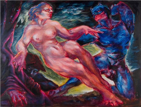 Batman by Braam Kruger, dated 31