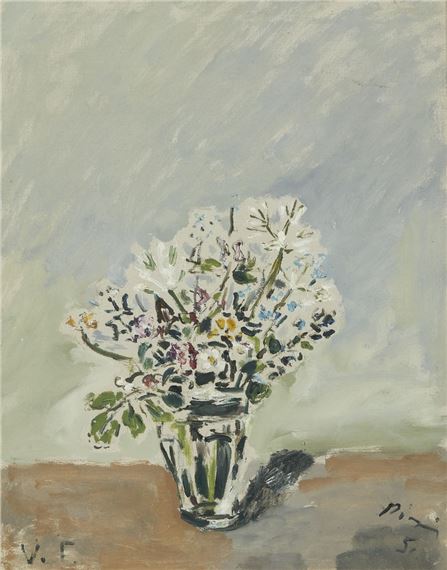 Fiori di campo  by Filippo de Pisis, 1951