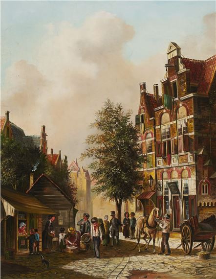 Dutch Town by Johan Haanstra