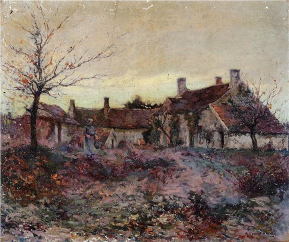 Lively farm by Michel Korochansky