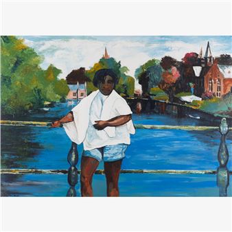 Portrait de Jean-Pierre BERS, envoyé spécial de Jean-Michel BASQUIAT - Mobengi B.