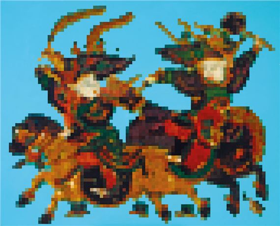 Peking Opera I by Zhong Chen, 2003