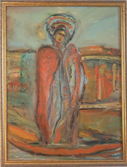 The Madonna in the boat by Arnaldo Marotta