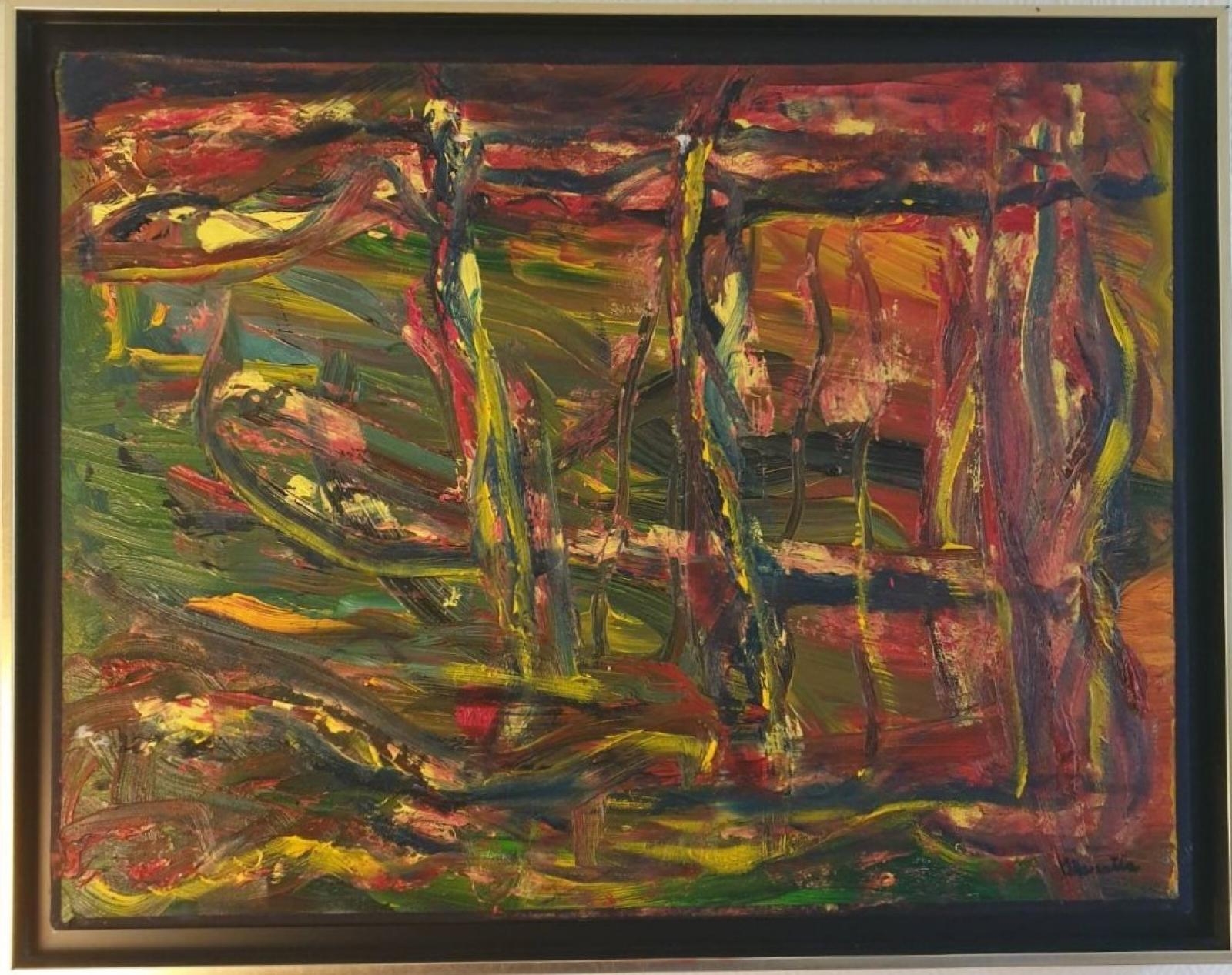 Artwork by Arnaldo Marotta, Bayou, Made of Oil on canvas