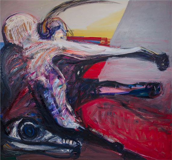 Stürzendes Pferd III by Karl Marx, 1977