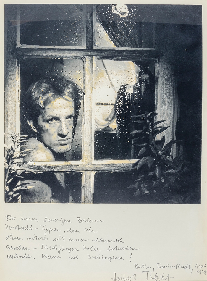 Selbstporträt am Fenster (Paris 1952)