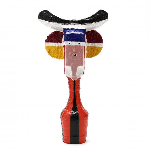 Artwork by Francisco Sainz, Untitled (Totem), Made of Papier mâché