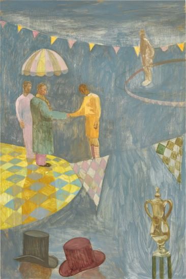 Untitled by Derek Fordjour, Executed in 2015