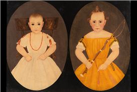 Folk Art and Historical Material Lead the Way at Jeffrey S. Evans & Associates Auction