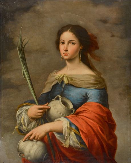 Santa Rufina by Juan Simon Gutierrez