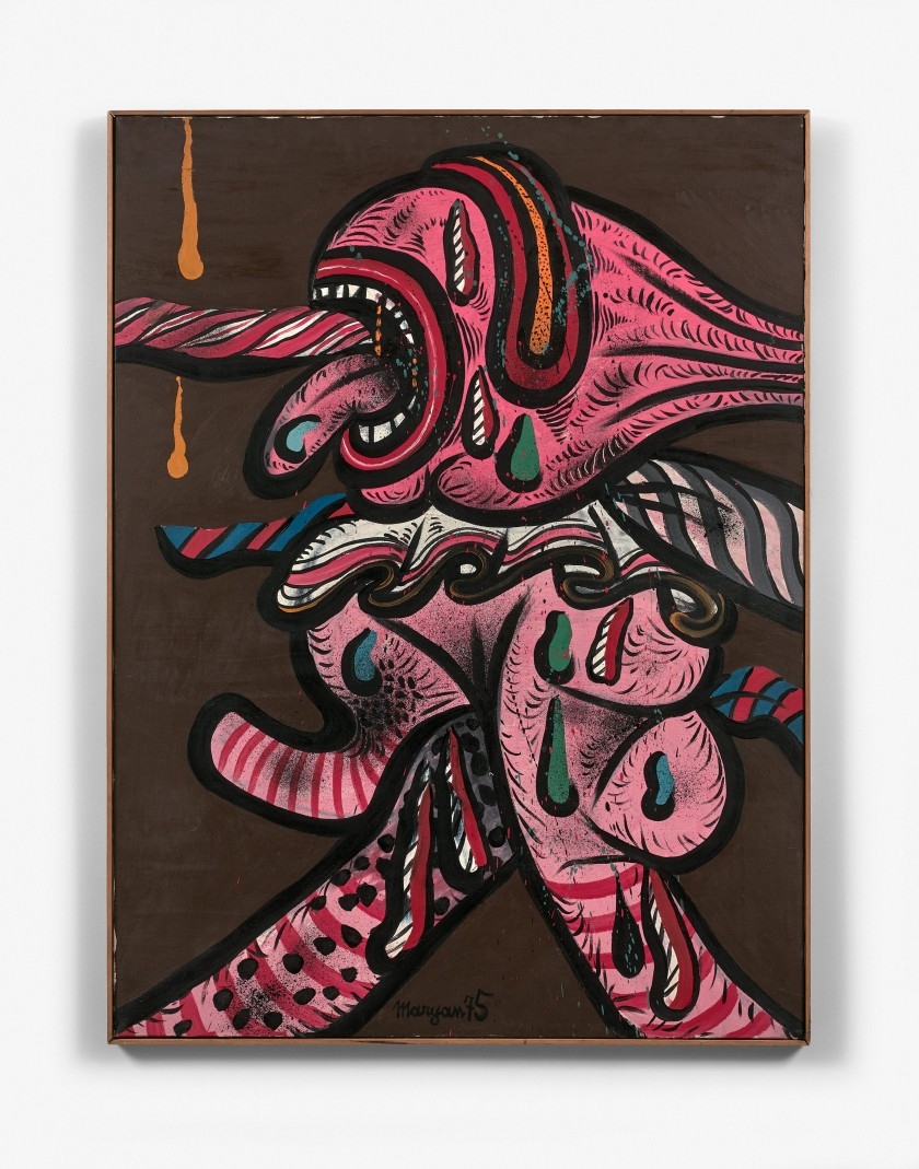 Artwork by Maryan S. Maryan, LA PERIODE AMERICAINE , Made of Oil on canvas