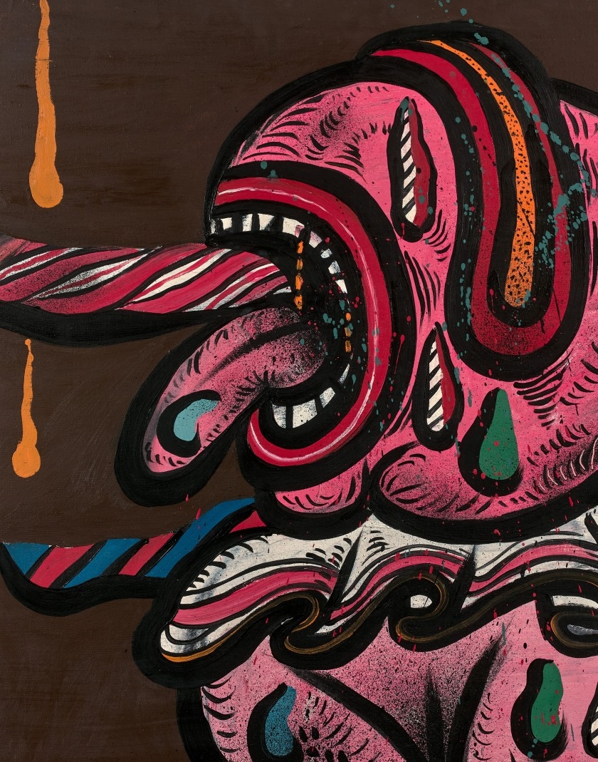 Artwork by Maryan S. Maryan, LA PERIODE AMERICAINE , Made of Oil on canvas