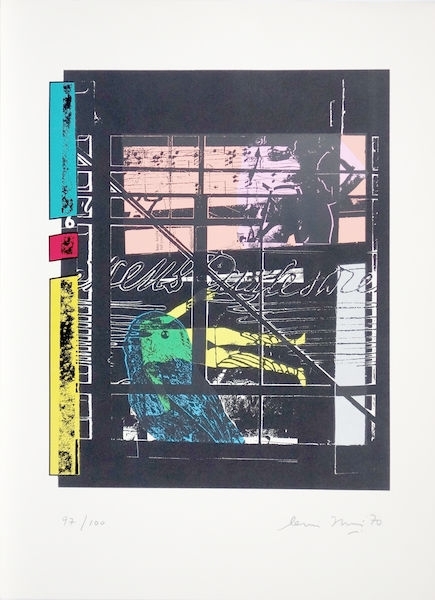 Artwork by Denis Masi, Photo-Copy Phase II, Made of Color screen printing on paper