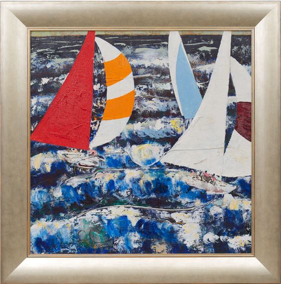 Regatta by Jānis Pauļuks, 1981