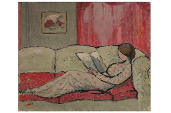 Woman reading - Cuthbert Julian Orde