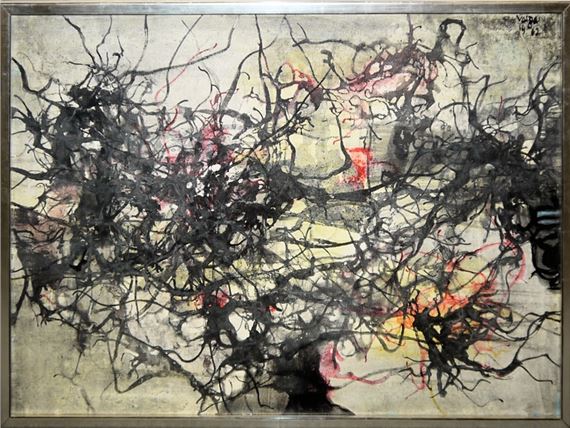 "Hommage á Jacques Cousteau" by Ferenc Varga, 1962