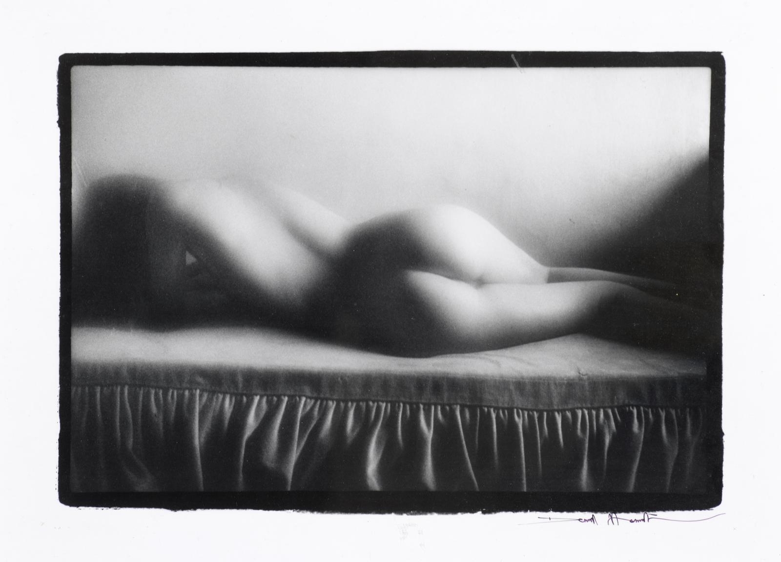 Artwork by David Hamilton, Coated nude, Made of silver print.