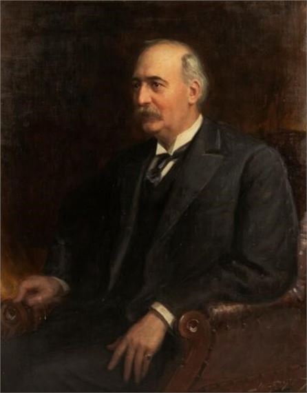 Portrait of a Man, Seated in Profile by John Wycliffe Lowes Forster