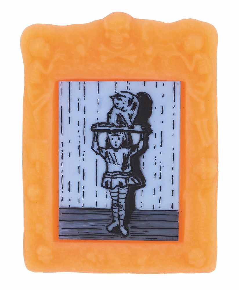 Artwork by Jakub Janovský, VZPĚRAČKA, JUDITA A HOLOFERNES, NO ELEFANTS, TELETUBBIES, Made of Acrylic on plexiglass