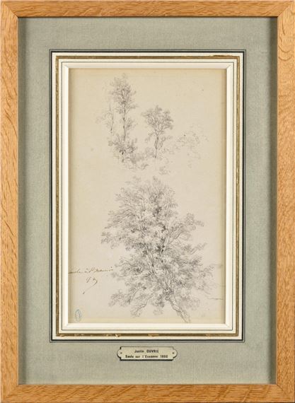 Saule sur l'Essonne by Pierre Justin Ouvrié