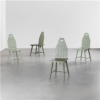 Four Works: Jugend style chairs - Lars Eliel Sonck