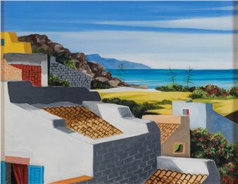 Paesaggio Siciliano - Renzo Meschis