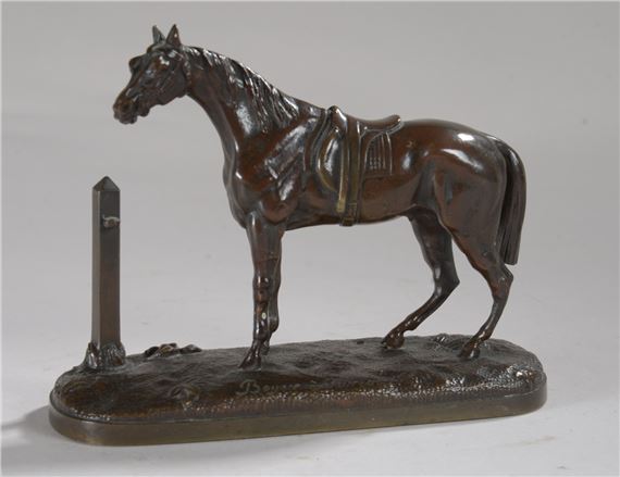 Pierre Lenordez Cheval De Pur Sang Au Piquet Mutualart