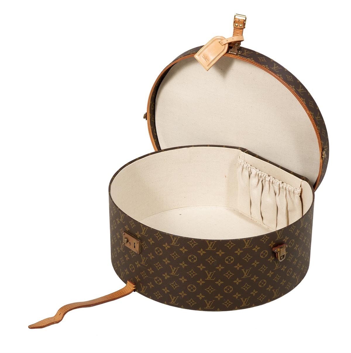 Brown Monogram Canvas Boite Chapeaux Hat Box 40 Gold Hardware, 2022