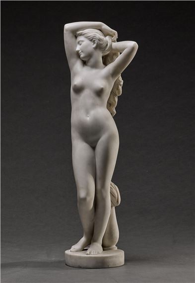 Female Nude by Charles Alphonse A. Gumery