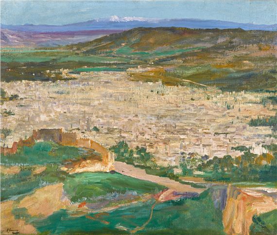 A View of Fez by John Lavery, 1919
