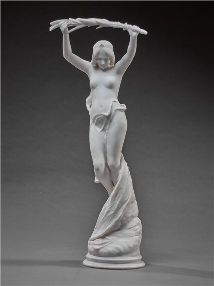 Female Allegory by Laurent-Honoré Marqueste