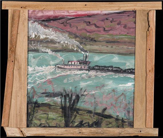 The Saratoga by Harlan Hubbard, 1986