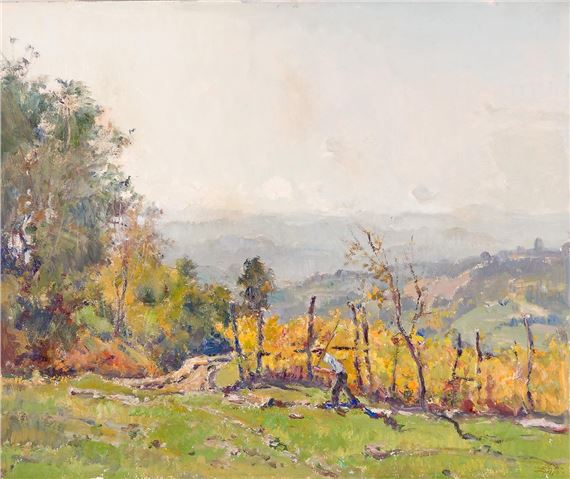 Vigneti d'autunno by Carlo Musso
