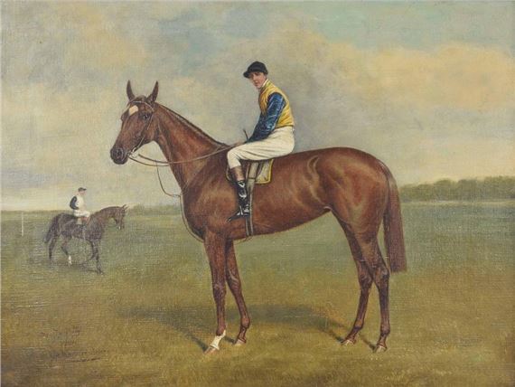 'The Racehorse Pretty Polly' by Alfred Wheeler, 1904