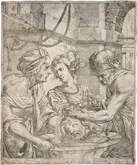 Salome erhält das Haupt des Johannes - Brauwere, Paschatius De Brauwere