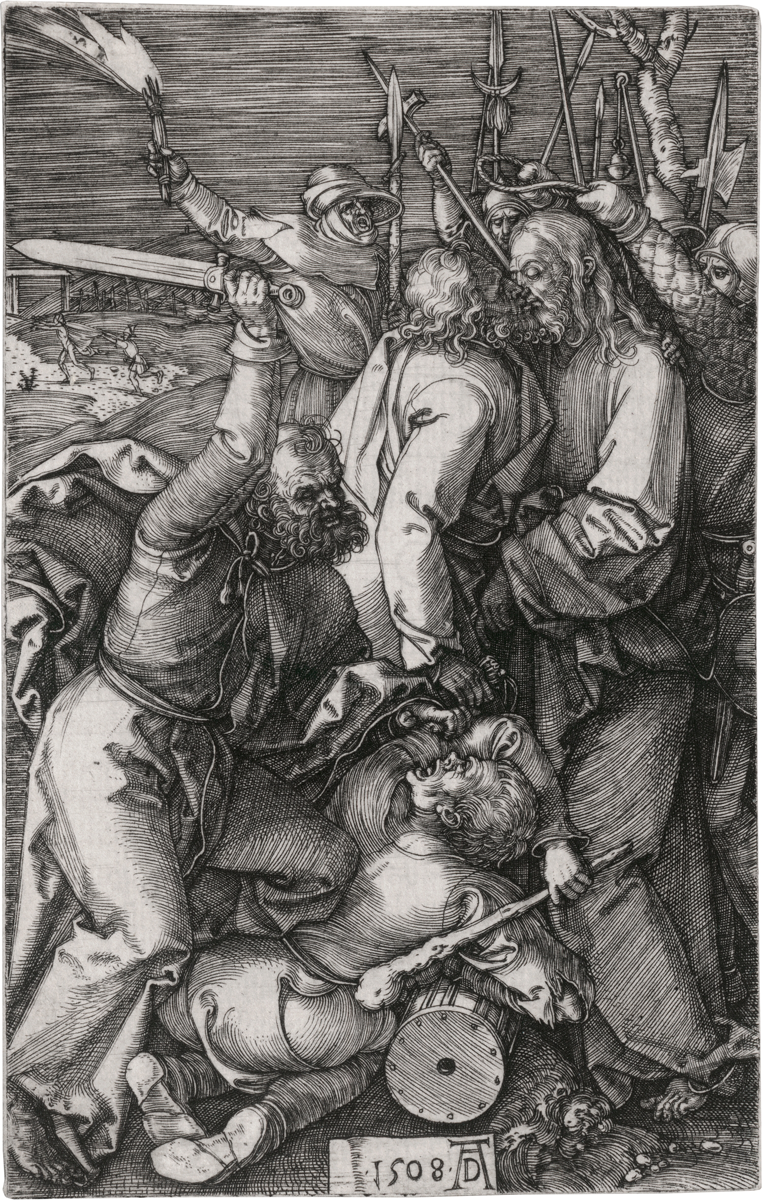 Gefangennahme Christi by Albrecht Dürer, 1508