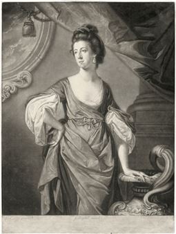 Bildnis der Mrs. Agneta York, geb. Johnson - Francis Cotes