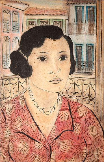 Menina Moça a Contemplar