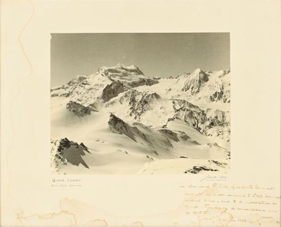 Emile GOS | Grand Combin de la Rosa Blanche (1947) | MutualArt